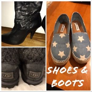 Woman’s shoes and boots